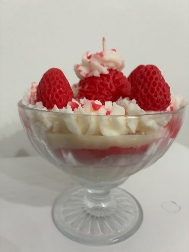 Strawberry and Vanilla Sundae